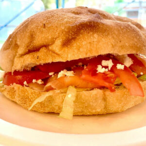 Focaccia Salmone e Feta
